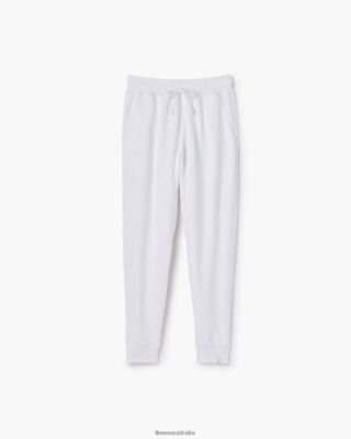 TKEES Core Fleece Sport Jogger White - TKEES Australia JRR28B225